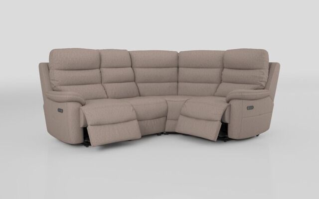 Ossett 2 Corner 1 Power Sofa with Head Tilt  - poltronesofà at ScS