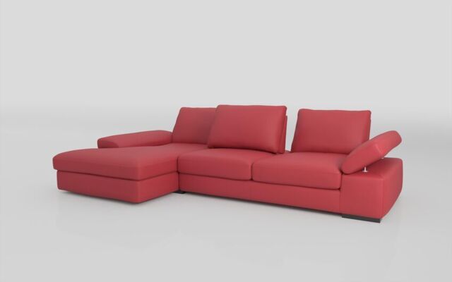 Savazza 4 Seater Sofa with Adjustable Back Rest Left Hand Facing Lounger - poltronesofà at ScS