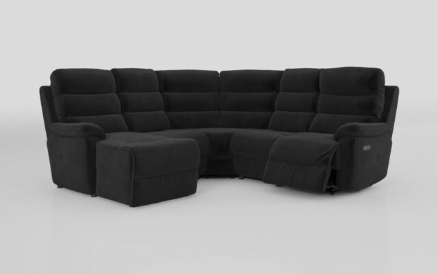 Ossett 2 Corner 2 Left Hand Facing Chaise Right Hand Facing Power Sofa with Head Tilt - poltronesofà at ScS
