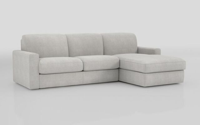 Barete Large Arm 4 Seater Sofa Bed with Right Hand Facing Large Lounger - poltronesofà at ScS
