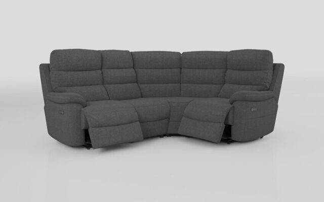 Ossett 2 Corner 1 Power Sofa with Head Tilt - poltronesofà at ScS