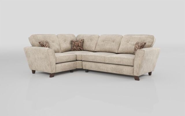 Living Esme Fabric 1 Corner 2 Sofa - poltronesofà at ScS