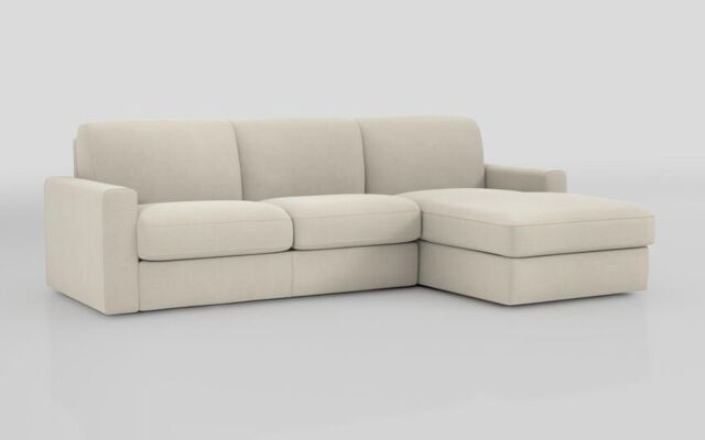 Barete Large Arm 4 Seater Sofa Bed with Right Hand Facing Large Lounger - poltronesofà at ScS