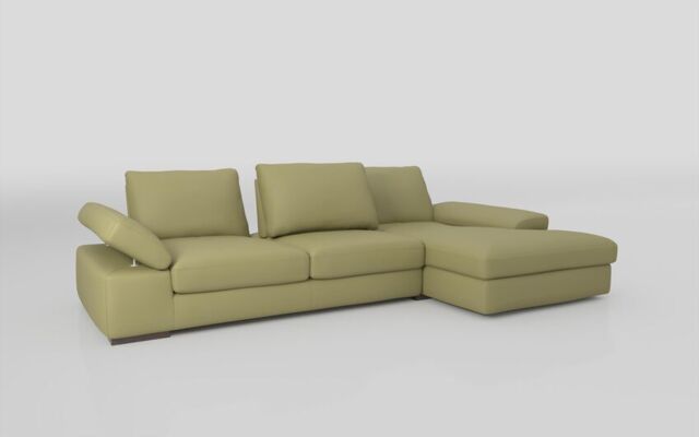 Savazza 4 Seater Sofa with Adjustable Back Rest Right Hand Facing Lounger  - poltronesofà at ScS