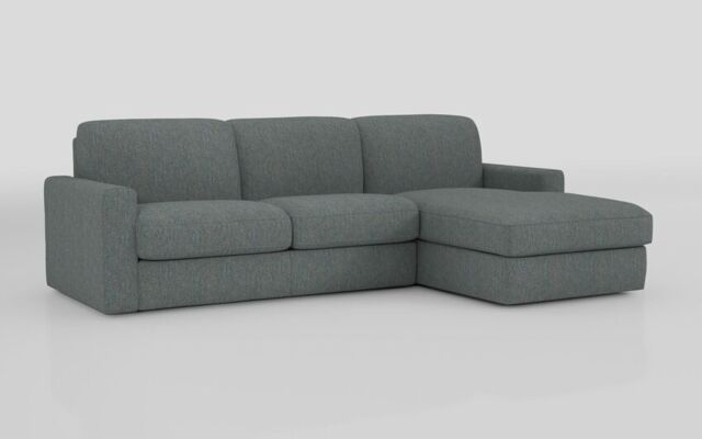 Barete Large Arm 4 Seater Sofa Bed with Right Hand Facing Large Lounger  - poltronesofà at ScS