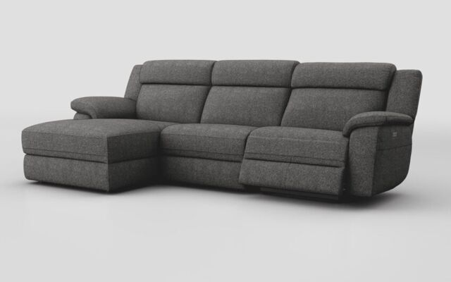 Sarsina 3 Seater Sofa Right Hand Facing Power & Left Hand Facing Lounger - poltronesofà at ScS