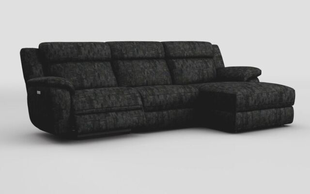Sarsina 3 Seater Sofa Left Hand Facing Power & Right Hand Facing Lounger with Head Tilt - poltronesofà at ScS