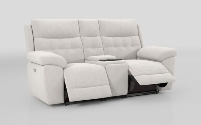 Belford 2 Seater Power Recliner Sofa with Media Console  - poltronesofà at ScS