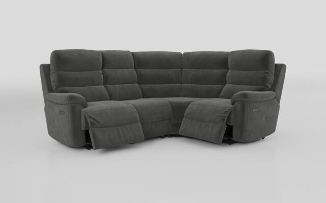 Ossett 2 Corner 1 Power Sofa with Head Tilt - poltronesofà at ScS