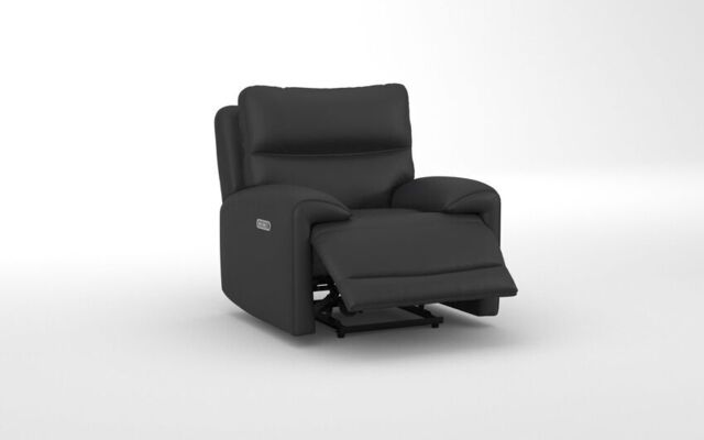 Caldbeck Power Recliner Chair with Power Head Tilt, Lumbar & Heat - poltronesofà at ScS