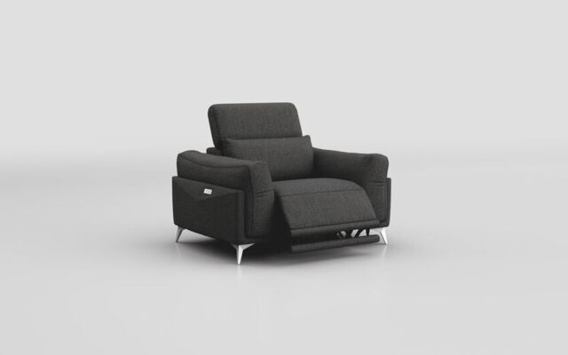 Gattolino Power Recliner Chair with Manual Head Tilt  - poltronesofà at ScS