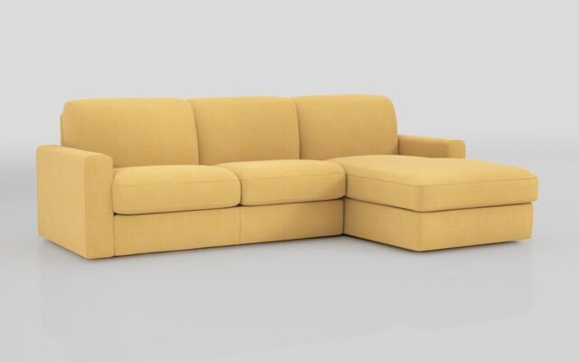 Barete Large Arm 4 Seater Sofa Bed with Right Hand Facing Large Lounger - poltronesofà at ScS