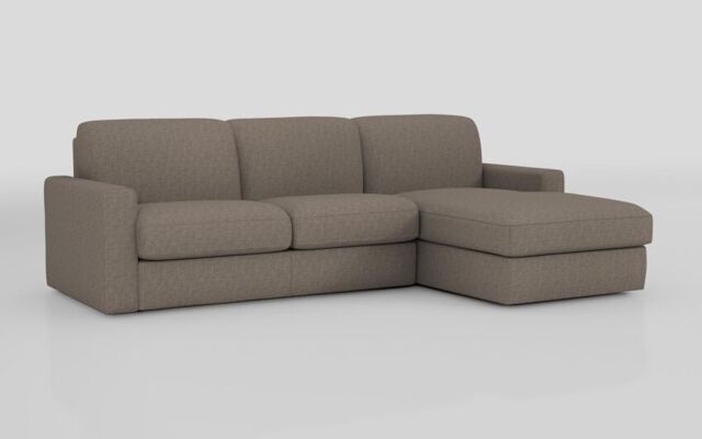 Barete Large Arm 4 Seater Sofa Bed with Right Hand Facing Large Lounger - poltronesofà at ScS
