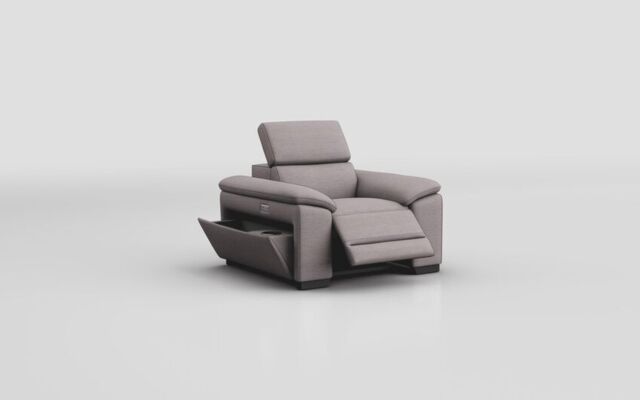 Mesola Power Recliner Chair with Manual Head Tilt - poltronesofà at ScS