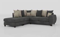Aspen 1 Corner 2 Left Hand Facing Chaise Scatter Back Sofa  - poltronesofà at ScS