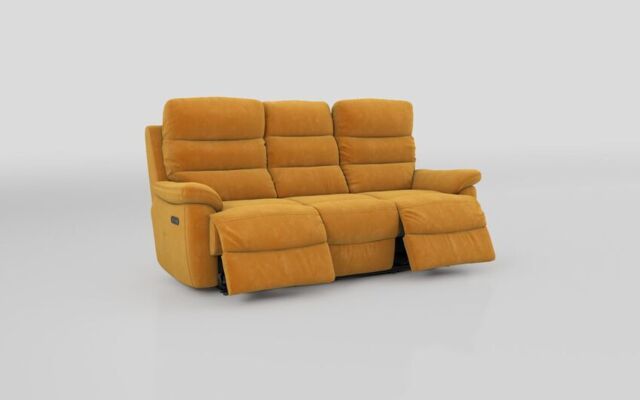 Ossett 3 Seater Power Recliner Sofa with Head Tilt  - poltronesofà at ScS