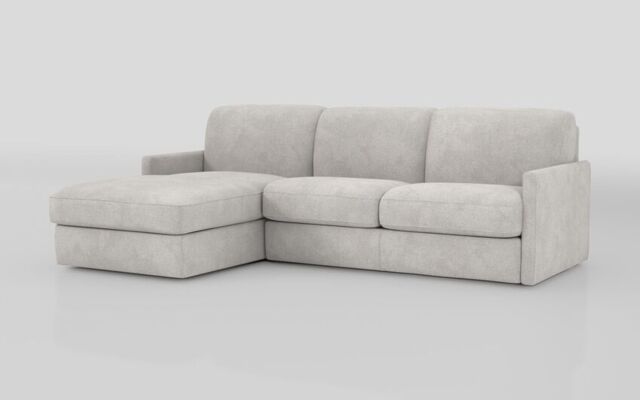 Barete Slim Arm 4 Seater Sofa Bed with Left Hand Facing Large Lounger - poltronesofà at ScS
