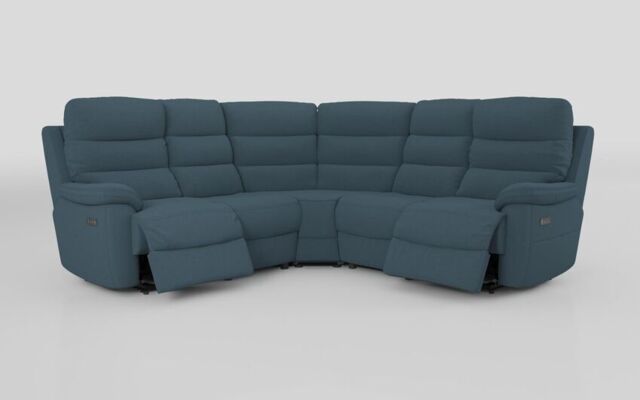 Ossett 2 Corner 2 Power Sofa with Head Tilt - poltronesofà at ScS