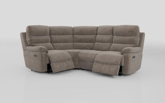 Ossett 1 Corner 2 Power Sofa with Head Tilt  - poltronesofà at ScS