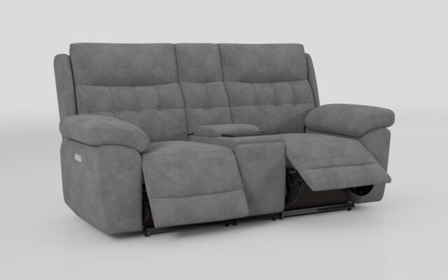 Belford 2 Seater Power Recliner Sofa with Media Console - poltronesofà at ScS