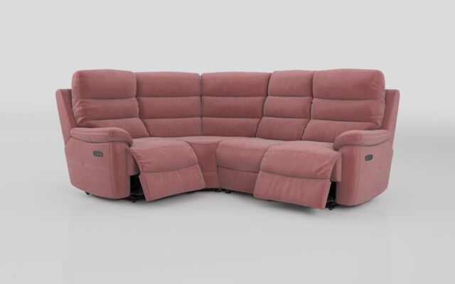 Ossett 1 Corner 2 Power Sofa with Head Tilt  - poltronesofà at ScS