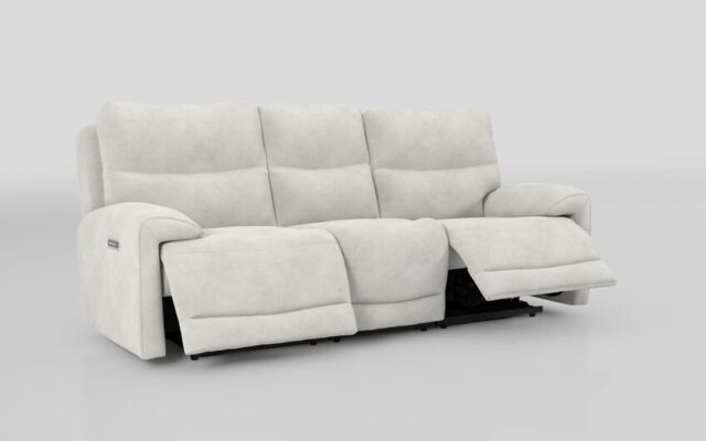 Caldbeck 3 Seater Power Recliner Sofa with Power Head Tilt - poltronesofà at ScS
