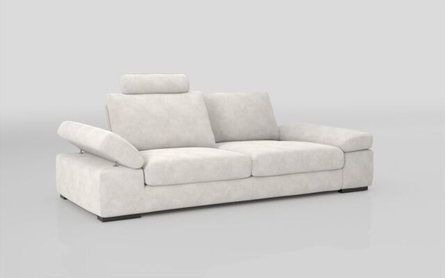 Savazza 3 Seater Sofa with Adjustable Back Rest  - poltronesofà at ScS