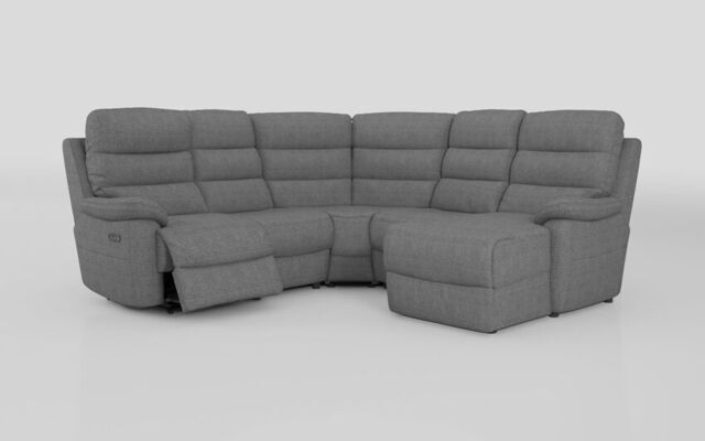 Ossett 2 Corner 2 Right Hand Facing Chaise Left Hand Facing Power Sofa with Head Tilt - poltronesofà at ScS