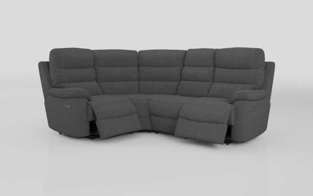 Ossett 1 Corner 2 Power Sofa with Head Tilt - poltronesofà at ScS