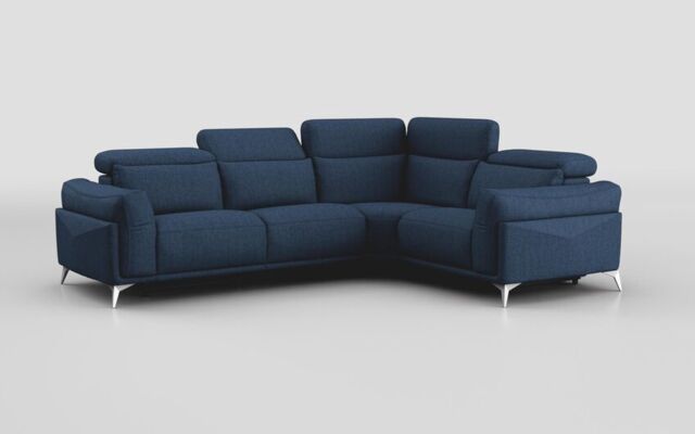 Gattolino 2 Corner 1 Static Sofa with Manual Head Tilt  - poltronesofà at ScS