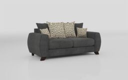 Aspen Fabric 3 Seater Scatter Back Sofa  - poltronesofà at ScS