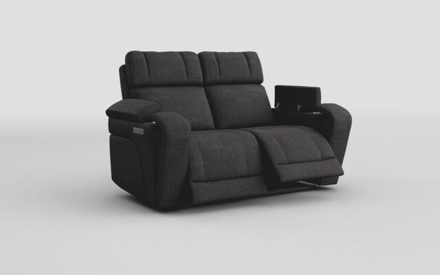 Adstock 2 Seater Power Recliner With Power Head Tilt - poltronesofà at ScS