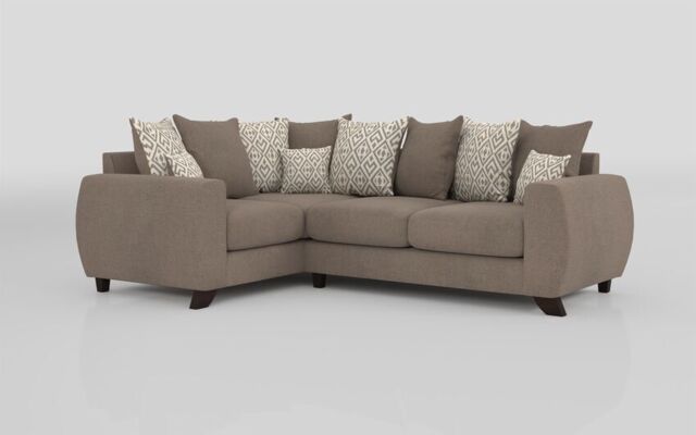 Aspen Fabric 1 Corner 2 Scatter Back Sofa  - poltronesofà at ScS