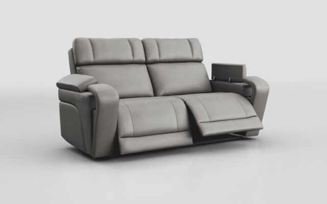 Adstock 3 Seater Power Recliner With Power Head Tilt - poltronesofà at ScS