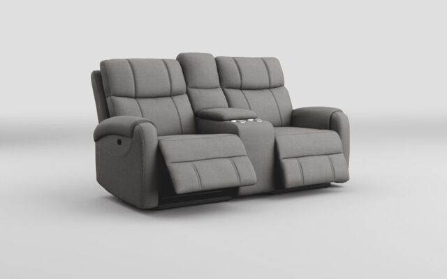 Calisese 2 Seater Manual Recliner with Console - poltronesofà at ScS
