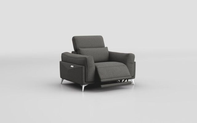 Gattolino Power Recliner Chair with Manual Head Tilt  - poltronesofà at ScS