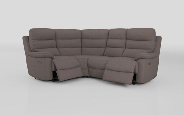 Ossett 1 Corner 2 Power Sofa with Head Tilt - poltronesofà at ScS