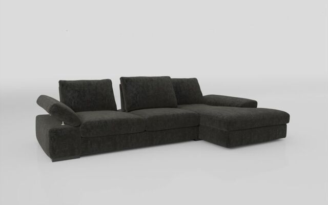 Savazza 4 Seater Sofa with Adjustable Back Rest Right Hand Facing Lounger - poltronesofà at ScS