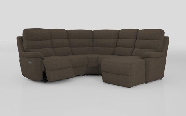 Ossett 2 Corner 2 Right Hand Facing Chaise Left Hand Facing Power Sofa with Head Tilt - poltronesofà at ScS