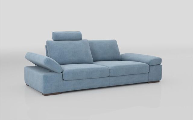 Savazza 3 Seater Sofa with Adjustable Back Rest  - poltronesofà at ScS
