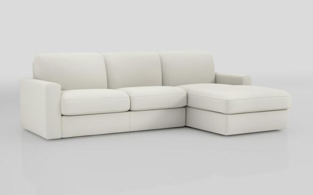 Barete Large Arm 4 Seater Sofa Bed with Right Hand Facing Large Lounger - poltronesofà at ScS
