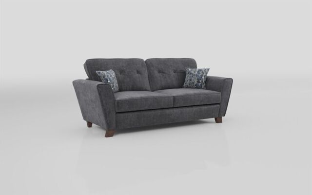 Living Esme Fabric 3 Seater Sofa  - poltronesofà at ScS