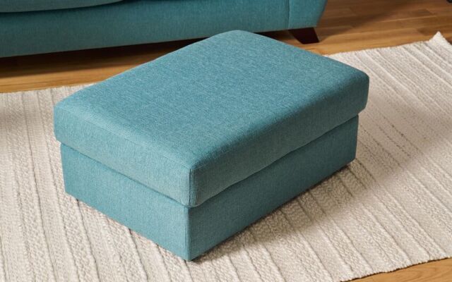 Aspen Express Plain Top Banquette Footstool  - poltronesofà at ScS - Quick Delivery Sofas