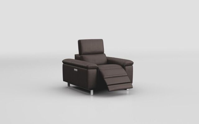 Viserba Power Recliner Chair with Power Head Tilt  - poltronesofà at ScS