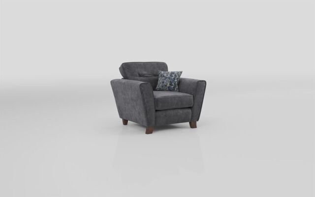 Living Esme Fabric Standard Chair  - poltronesofà at ScS