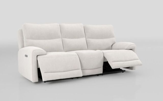 Caldbeck 3 Seater Power Recliner Sofa with Power Head Tilt  - poltronesofà at ScS
