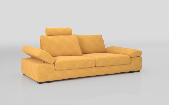 Savazza 3 Seater Sofa with Adjustable Back Rest  - poltronesofà at ScS