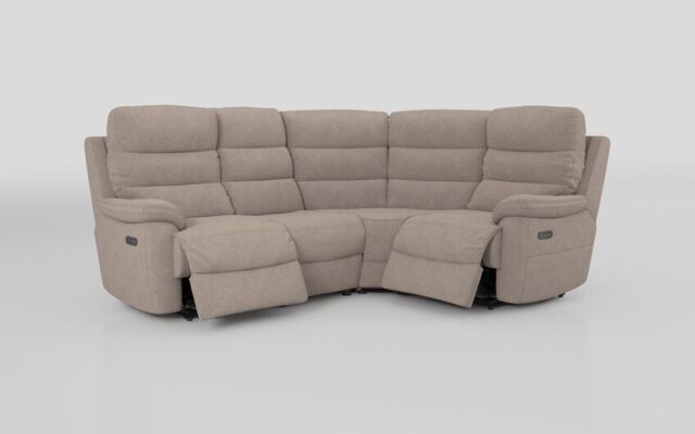 Ossett 2 Corner 1 Power Sofa with Head Tilt - poltronesofà at ScS