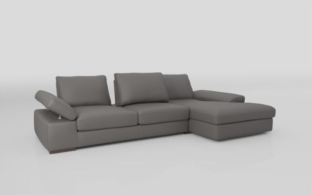 Savazza 4 Seater Sofa with Adjustable Back Rest Right Hand Facing Lounger - poltronesofà at ScS