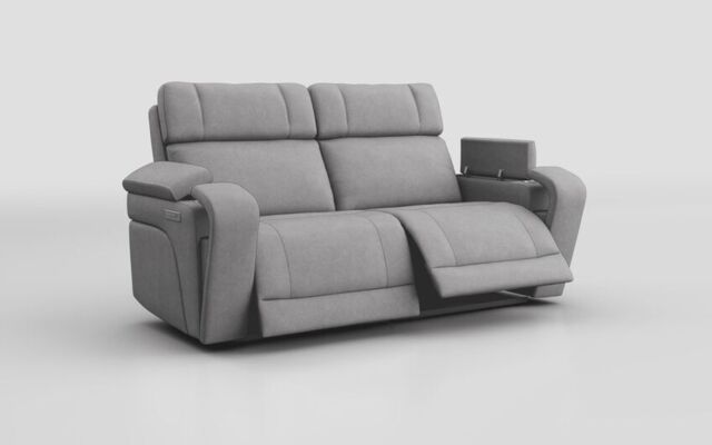 Adstock 3 Seater Power Recliner With Power Head Tilt - poltronesofà at ScS